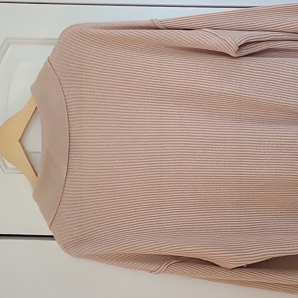 Free People Beach Picnic Sweater Mini Dress Oversized Size S Color: Natural - Picture 7 of 14